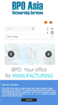 Mobile Screenshot of bpoasia.net